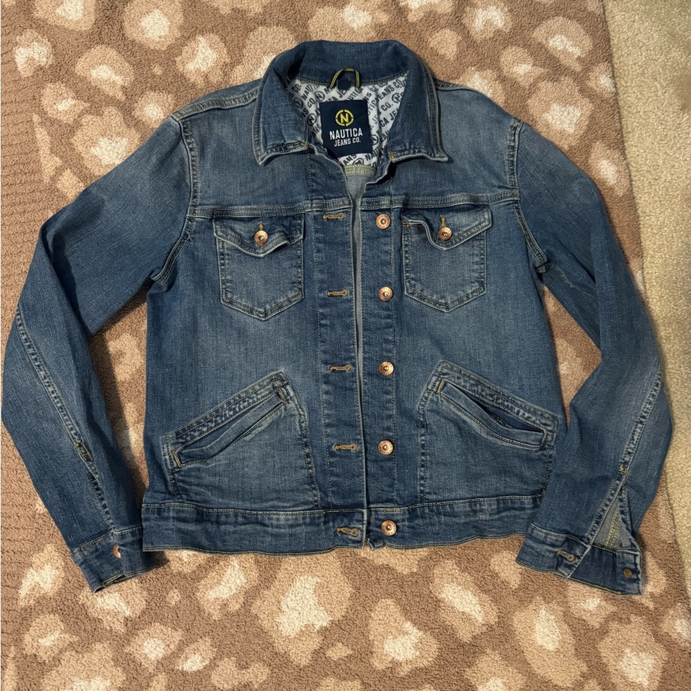 Nautica Blue Denim Jacket
